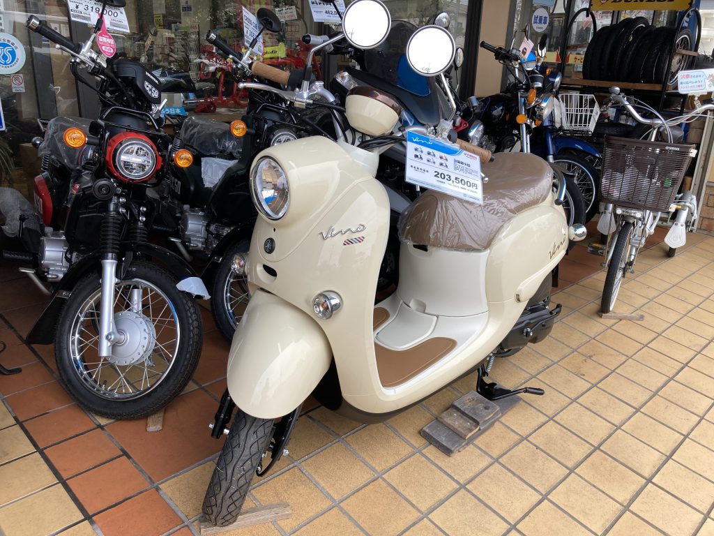 再掲載 YAMAHA ビーノ 入荷しました！ | サイクルハウス